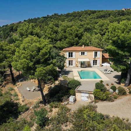 Villa "Le Sortilege" Vue Panoramique Et Piscine Tourtour Exterior photo