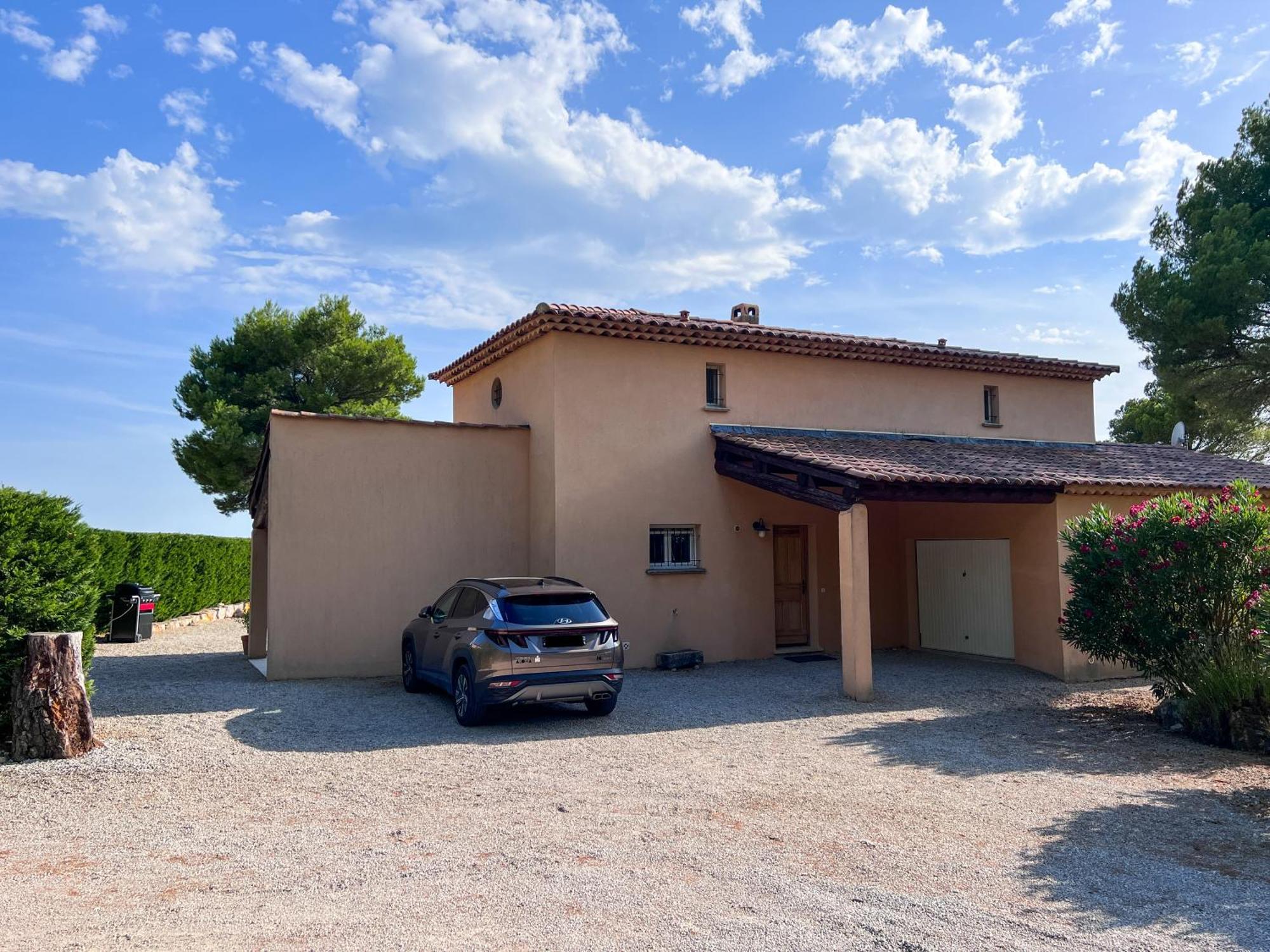 Villa "Le Sortilege" Vue Panoramique Et Piscine Tourtour Exterior photo